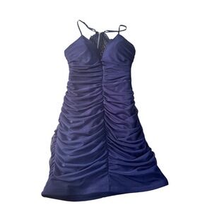 Honey and Rosie Bodycon Mini Dress Lace Back‎ Party Cocktail Size XS